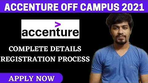 Accenture OFF Campus 2021 Latest | Associate Software Engineer | BiNaRiEs
