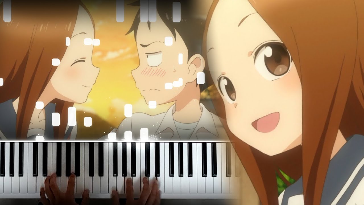 장난을 잘 치는 타카기 양 2기 ED4 - 고마워 (Arigatou/ありがとう) (피아노 편곡)