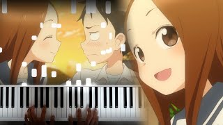 Karakai Jouzu no Takagi-san Season 2 ED4 - Arigatou (ありがとう) (Piano cover)