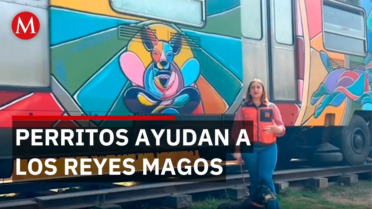 Perritos del Metro CDMX recibirán cartas digitales para los Reyes Magos