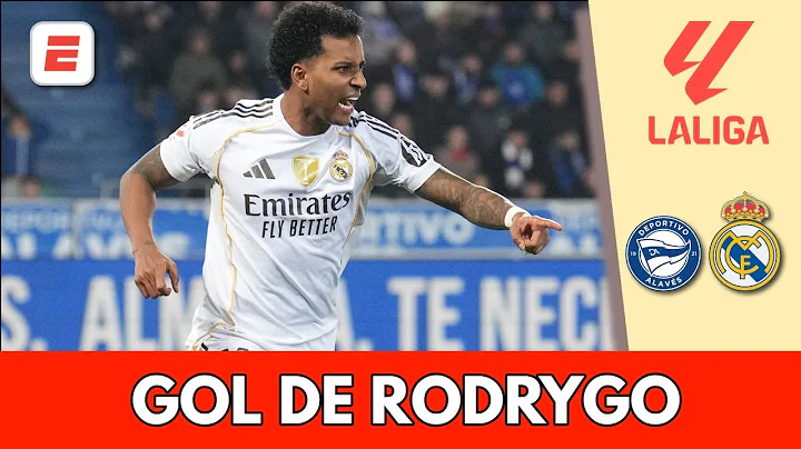 RODRYGO le regresa la ventaja al REAL MADRID por 2-1 y XABI enloquece en el festejo | La Liga