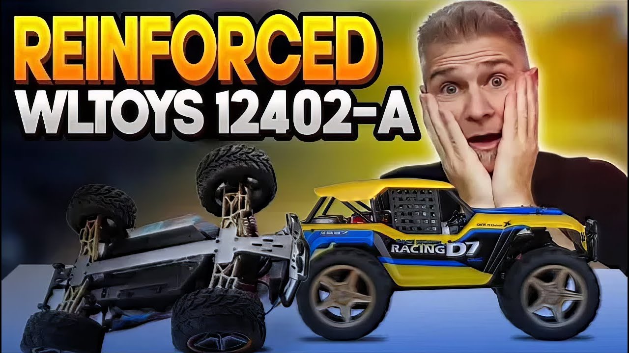 WLTOYS 12402-A twisted chassis reinforcement plate