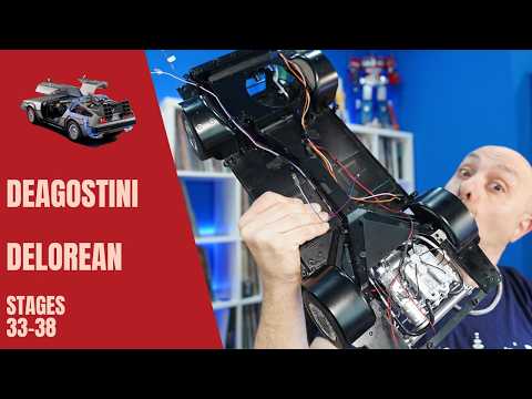 Wiring the DeLorean: the heart of the time machine! | Stages 33-38