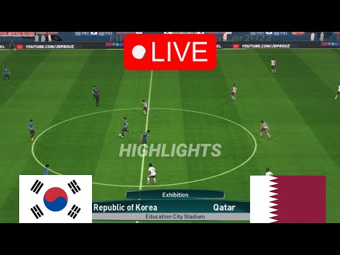 🔴Korea Selatan vs Qatar Live | Kualifikasi Piala Asia AFC U-23 Highlights &amp; All Goals | Gameplay