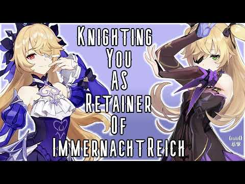 [F4A] [3DIO Binaural] Evil Fischl & Amy Knight You As A Retainer | Summer Odyssey Genshin ASMR