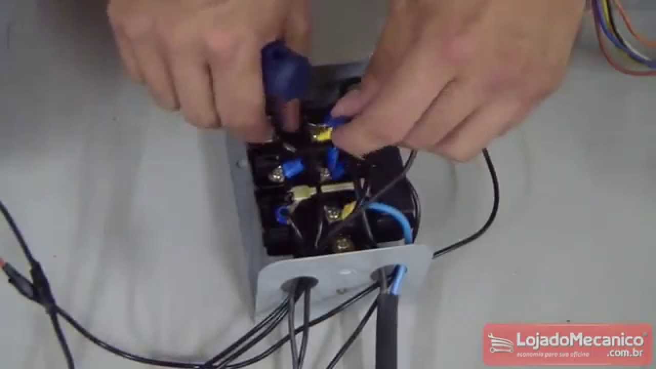 Como mudar a tensão do Motor Monofásico e Trifásico JM Máquinas - Loja do Mecânico