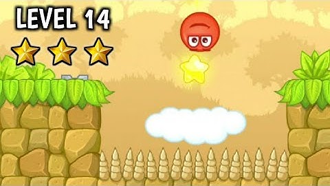 Red Ball 5 Level 14 Walkthrough / Playthrough Video | Hidden Treasure Chest Explored.