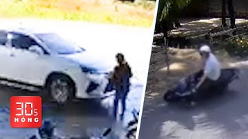 Bản tin 30s Nóng: Anh trai lái xe tông chết em gái; Một công an chết do vướng dây cáp sà ngang đường