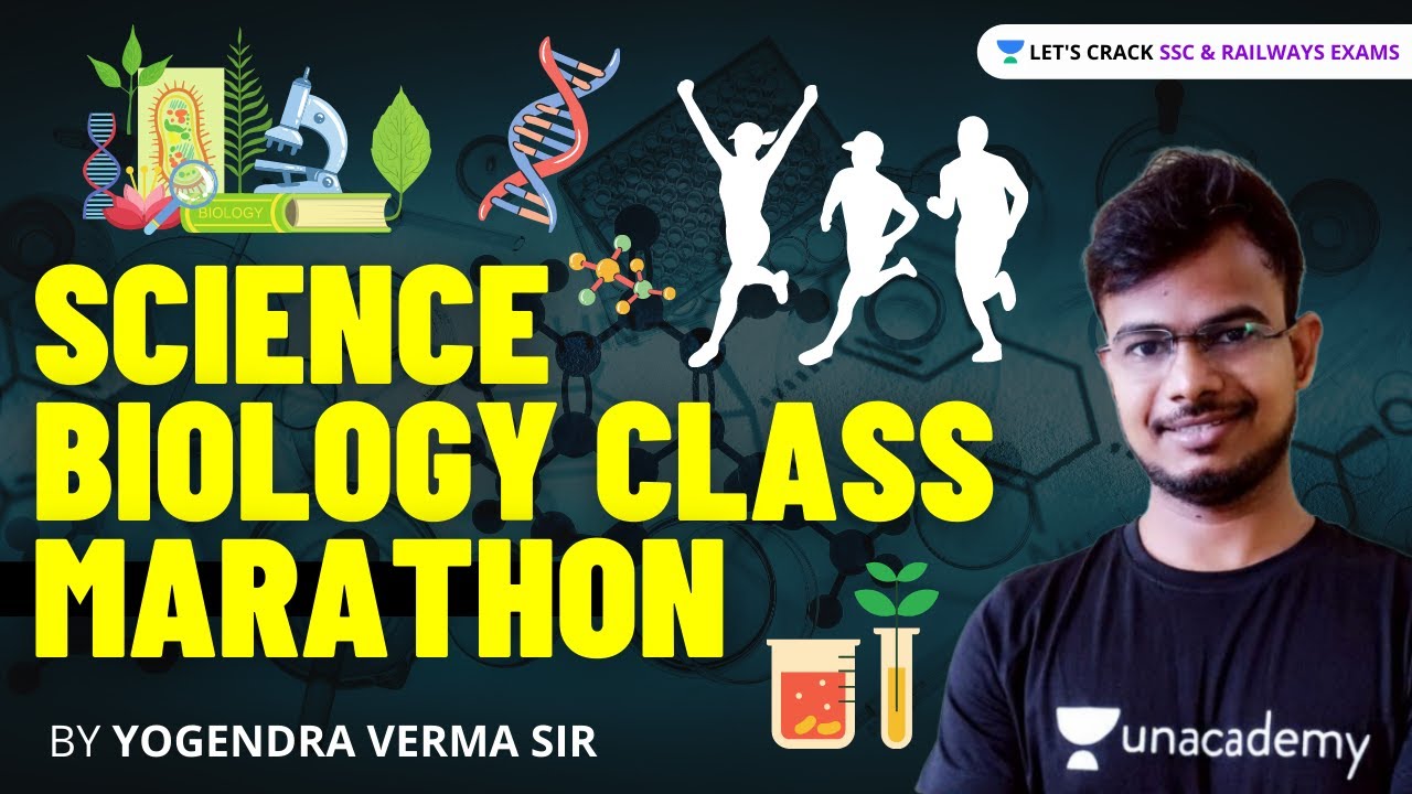 Science Biology Marathon By Yogendra Verma Sir | For All SSC & Railway Exams