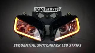 XKGlow 24" Headlight DRL/Turn Signal LED Strip Light Kit screenshot 2