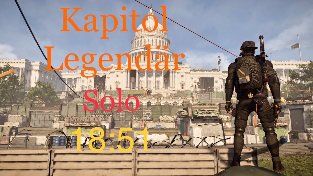 The Division 2 Kapitol legendär Solo 