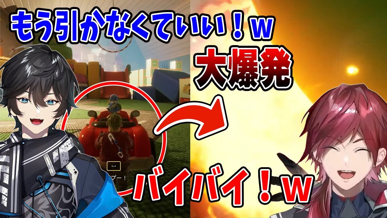 【ローレン/アクシア 切り抜き】協力ゲーでお互いに潰し合うローレン・アクシア【スローンズ/切り抜き/にじさんじ/it takes two】
