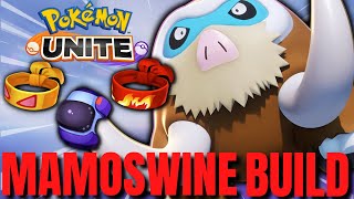 DAMAGE MAMOSWINE BUILD | Pokemon Unite Guide DAMAGE MAMOSWINE BUILD | Pokemon Unite Guide