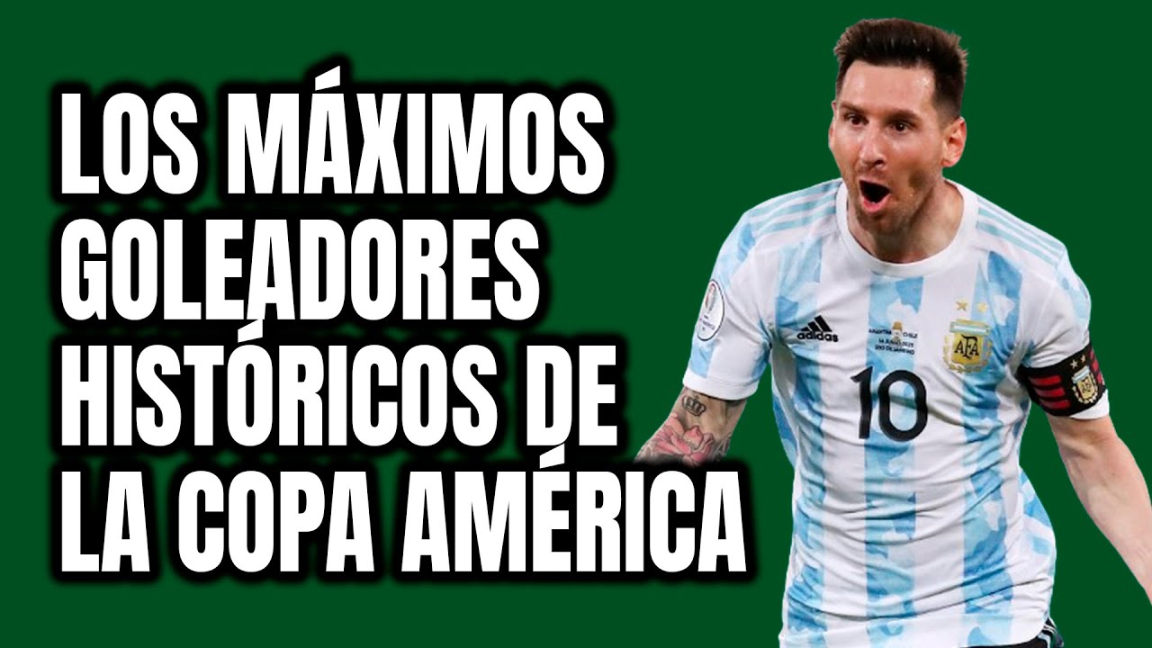Los Máximos Goleadores Históricos de la Copa América ⚽🤩 - YouTube