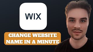 How To Change Website Name In Wix (2024)