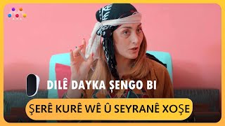 Dilê Dayka Şengo Bi Şerê Kurê Wê Û Seyranê Xoşe 😊