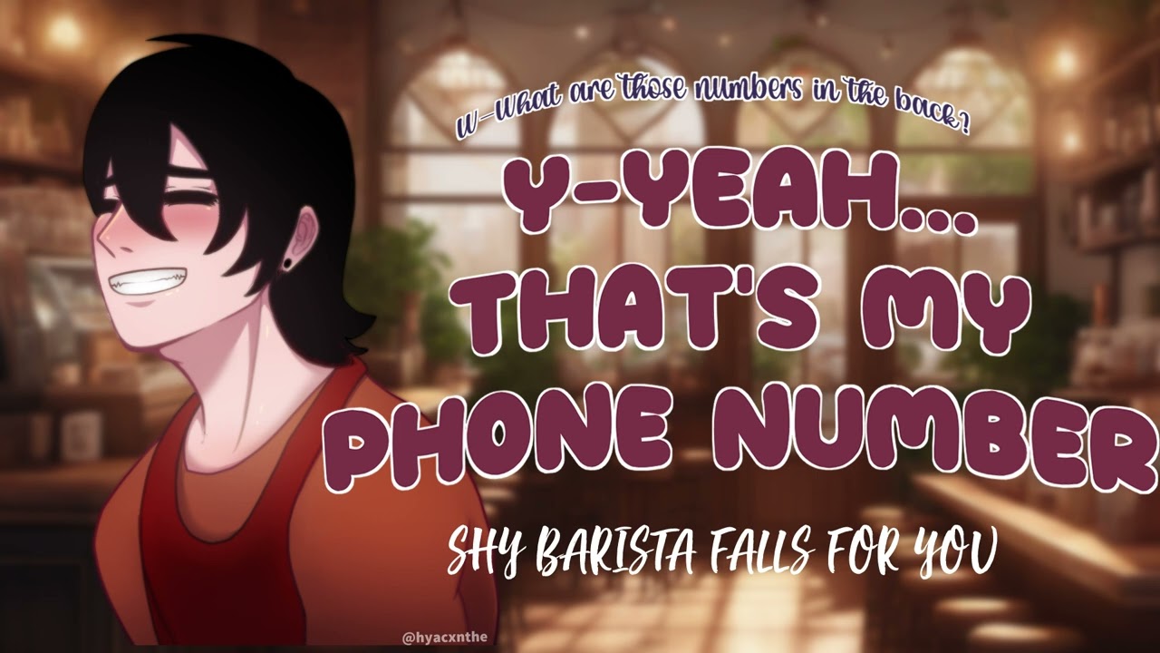 ASMR M4M Застенчивая бариста влюбляется в тебя🍂🧡[Атмосфера кофейни][Из незнакомцев в друзья]