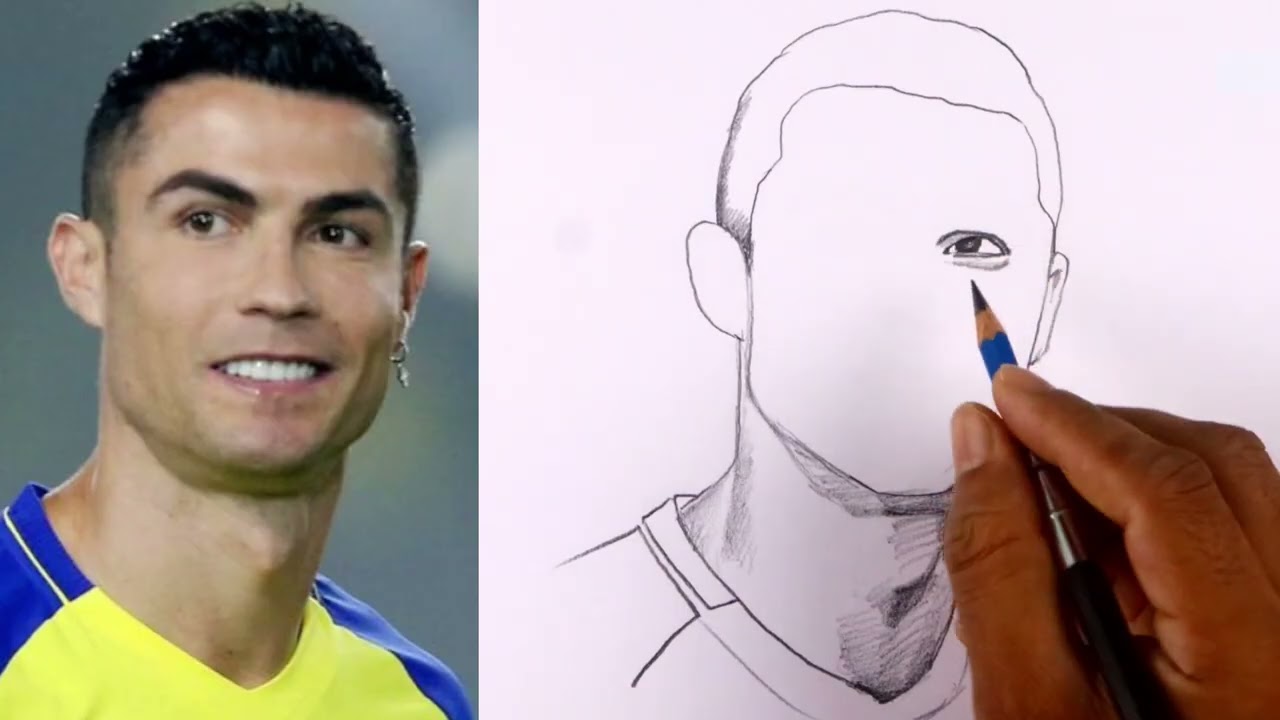 How To Draw Cristiano Ronaldo Easy | Ronaldo World Cup 2026 | Artisan BD Ronaldo
