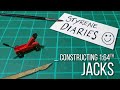 STYRENE DIARIES : PART 2 Making a Scale Garage 1:64th scale Jacks for Hot Wheels, Matchbox, Corgi