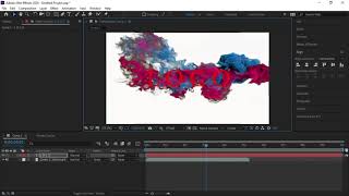 Smoke text Animation in After effects - After Effects tutorial screenshot 4