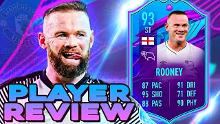93 END OF AN ERA ROONEY PLAYER REVIEW! EOAE SBC WAYNE ROONEY - FIFA 21 ULTIMATE TEAM