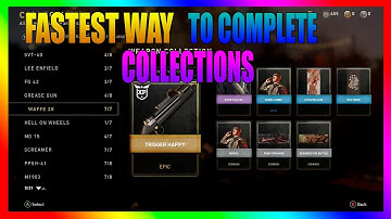 WW2 - Fastest Way To Complete The Collections To Get Epic Variants!!!