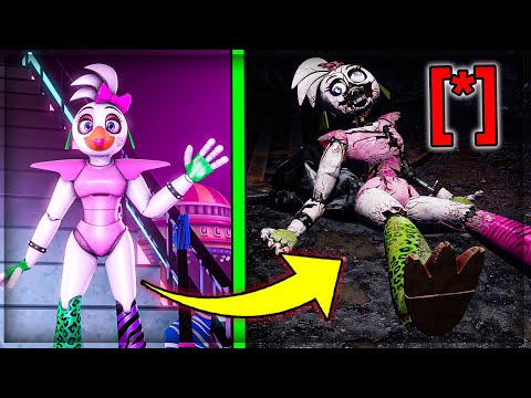 Zniszczyłem *GLAMROCK CHICA* i Zostałem "WCIĄGNIĘTY W..." w FNAF: SECURITY BREACH #8