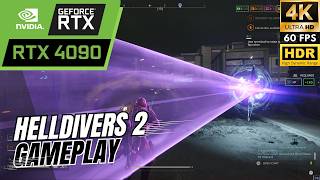 Come Onnnnn!! HELLDIVERS 2 | RTX 4090 | 4K UltraHD HDR 60fps | Max Graphics | PC-No Commentary
