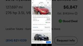 Used Vehicle Look Around on CarGurus