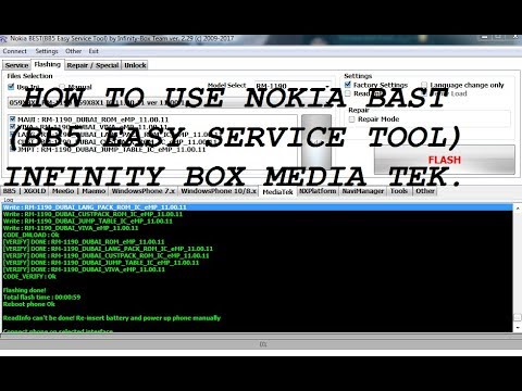 How To Use Nokia Bast Infinity Box Media Tek.