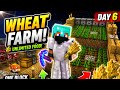HUGE WHEAT FARM! | One Block Survival Day 6