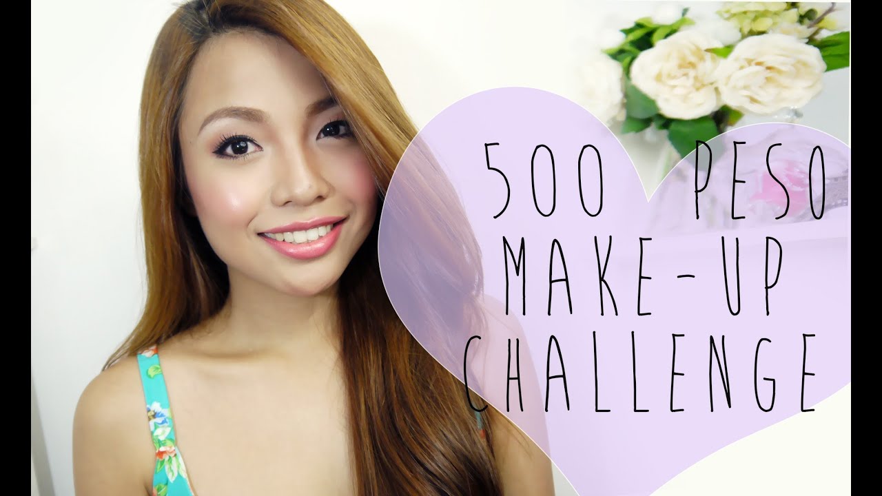 500 Peso Make Up Challenge!!! ($10)