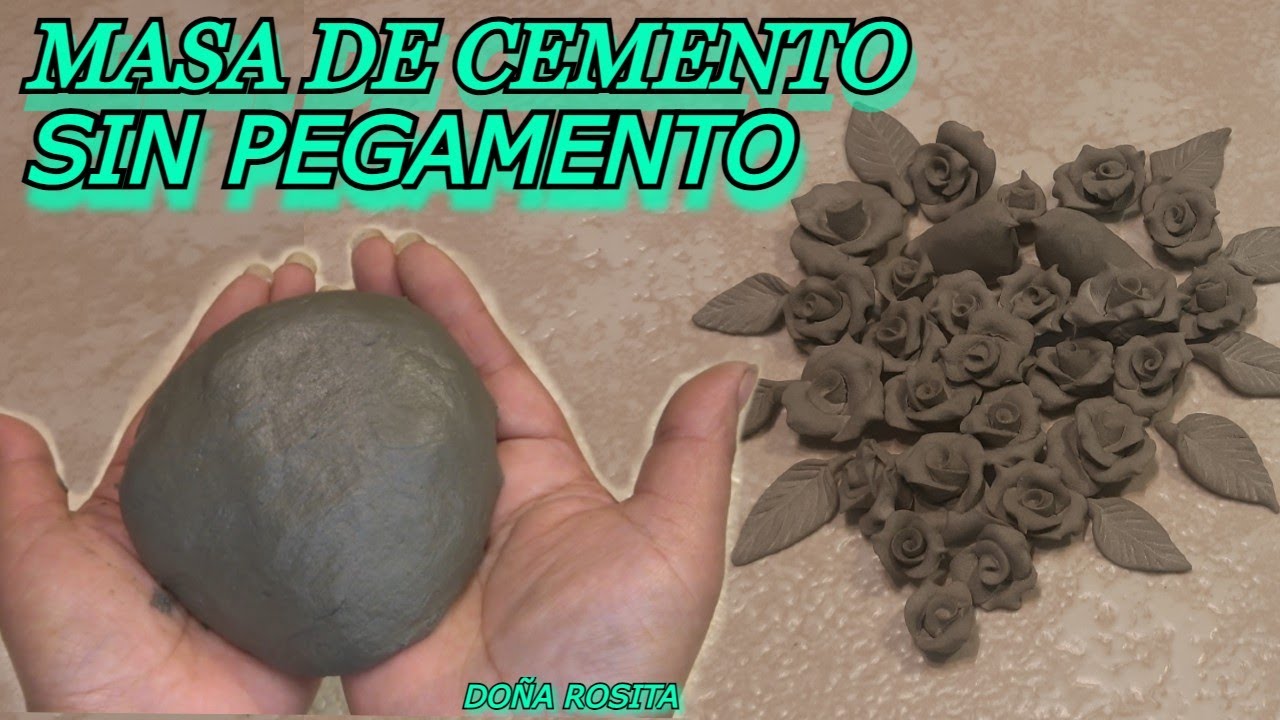 🤩 СМОТРЕТЬ!!!ГИБКАЯ ЦЕМЕНТНАЯ МАСА ДЛЯ ПОДЕЛОК БЕЗ КЛЕЯ/ЦЕМЕНТНОЙ ГЛИНЫ