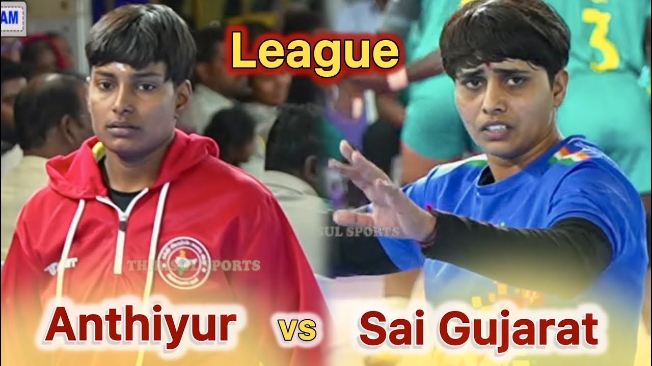 LEAGUE | SAI GUJARAT (vs) SAKTHI BROTHERS ANTHIYUR | ODDANCHATRAM ALL INDIA A' GRADE WOMEN KABADDI.