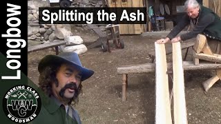 Splitting the Ash // Making a Longbow from Ash, Part 2