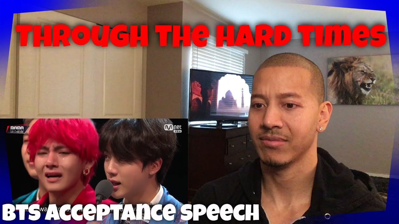 BTS Acceptance Speech MAMA 2018 (Reaction)