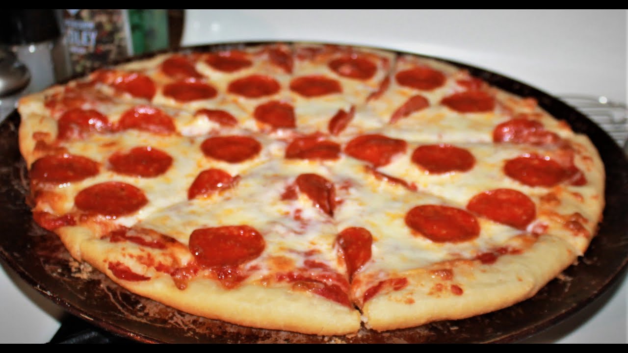 Pepperoni Pizza Recipe. Its cheesy and yummy! Part 2 of 2 YouTube