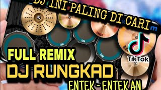 DJ RUNGKAD FULL BASS ll REAL DRUM COVER