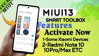 MI Security Update: MIUI 13 New Smart ToolBox Features enable in Any Xiaomi Redmi and POCO Phones screenshot 4
