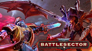 FINALLY A GOOD WARHAMMER 40K GAME - Warhammer 40,000: Battlesector Gameplay