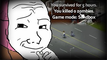 A complete NOOB plays Project Zomboid