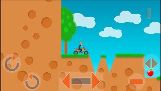 Motologic 2D - fun motorcycle adventure on bike. Android game. screenshot 2