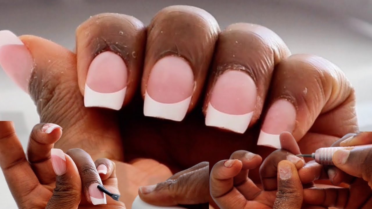 DIY Press-On Nails | SXC Cosmetics Short Pink French Set