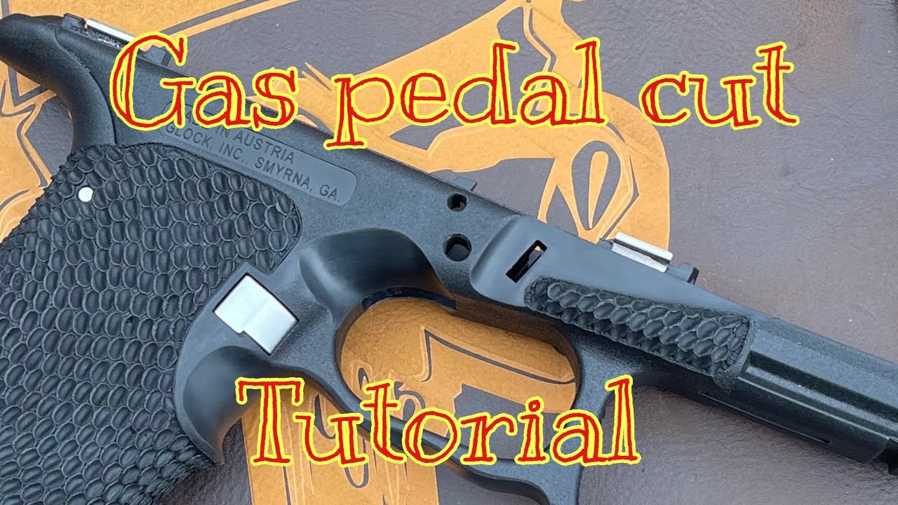 Creating The Gas Pedal accelerator Cut YouTube