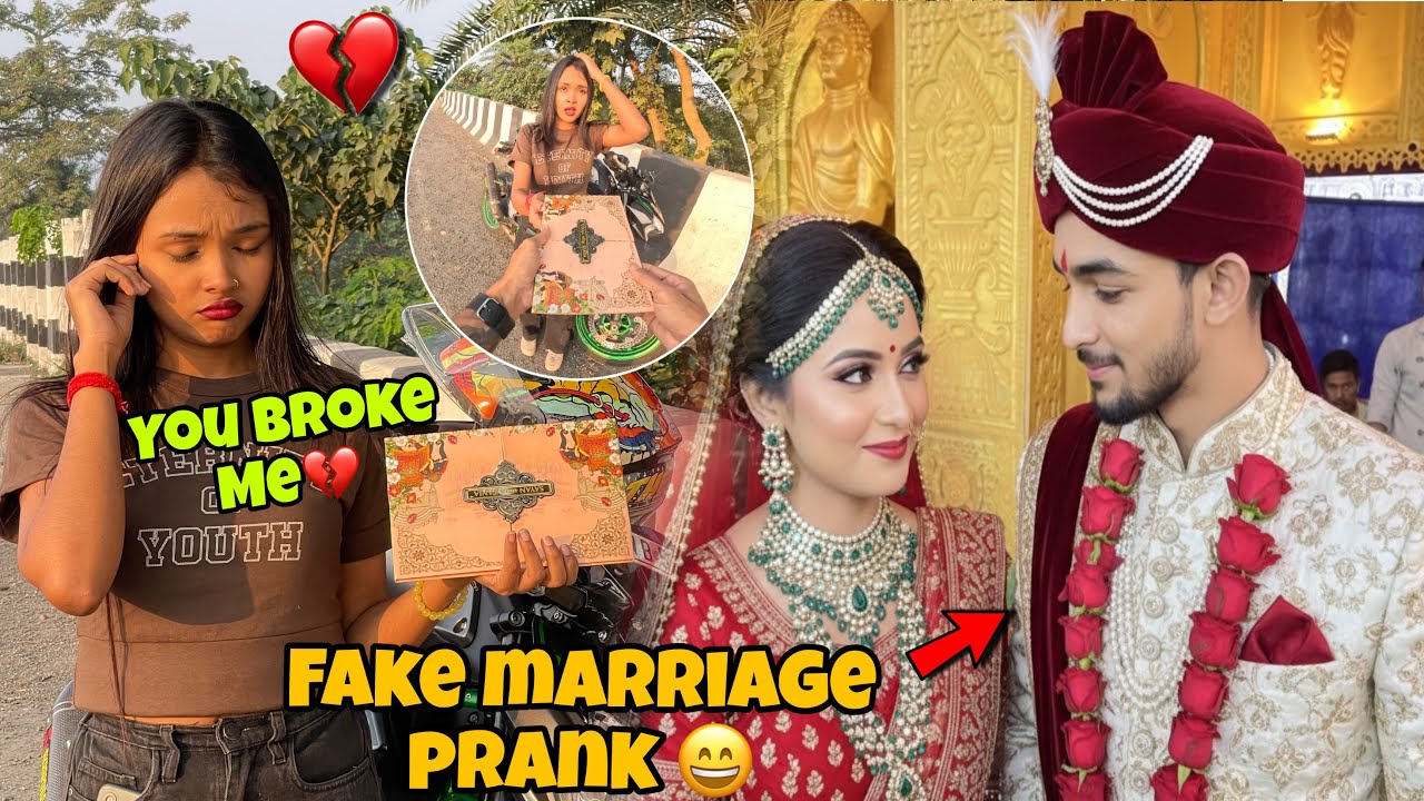 Fake Marriage Prank On Her😄My 2nd Wife 😂