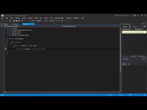 Tutorial menambah data Queue (Enqueue) di C# oleh Erlangga Dwi Kusuma