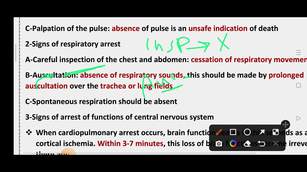 L1, Diagnosis of death , Forensic module
