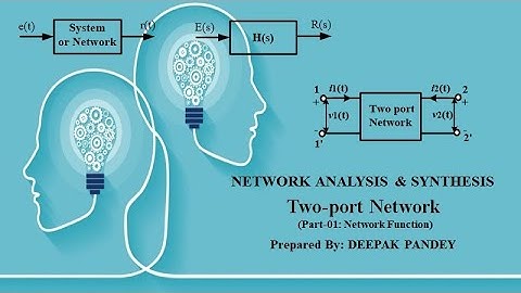 Two Port Network (Part-01: Network functions)