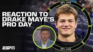 Drake Maye&#39;s Pro Day was &#39;very encouraging!&#39; - Dan Orlovsky likes what he sees | NFL Live