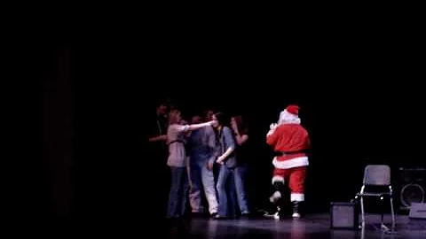 Giles Allen Dances (IN A SANTA SUIT!)